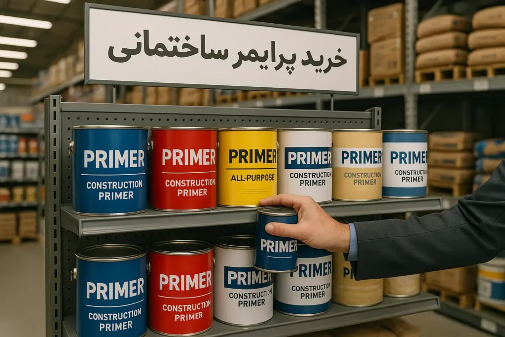 انواع پرایمر ساختمانی - وینتو شیمی