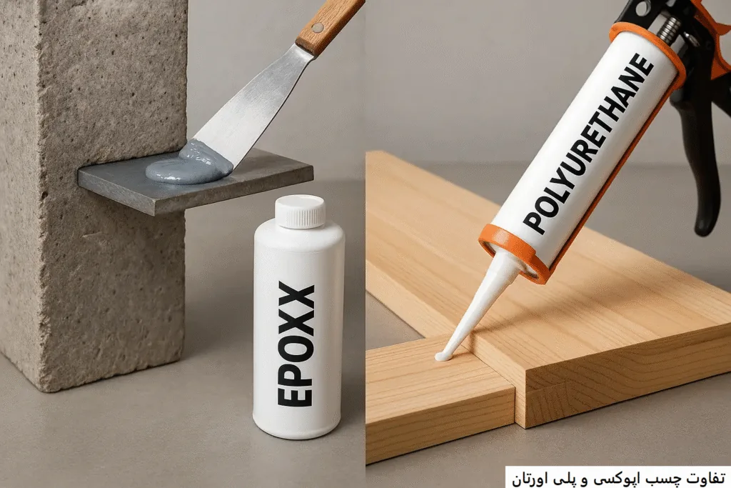 تفاوت چسب اپوکسی و پلی اورتان- وینتوشیمی