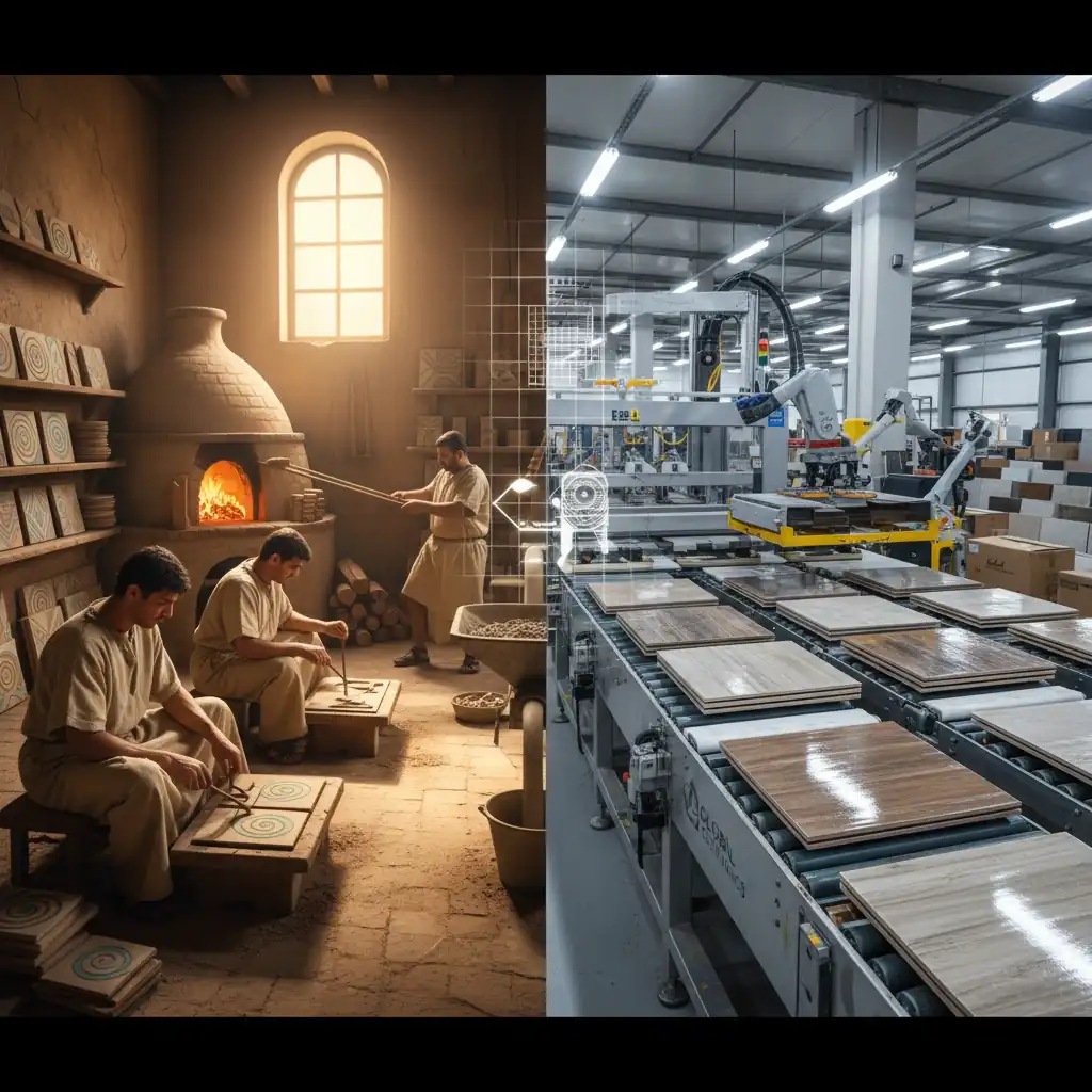 کاشی چگونه تولید شد و به صنعت ساختمانی راه یافت؟ - وینتو شیمی