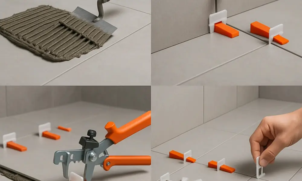 آموزش استفاده از همتراز کاشی-وینتوشیمی