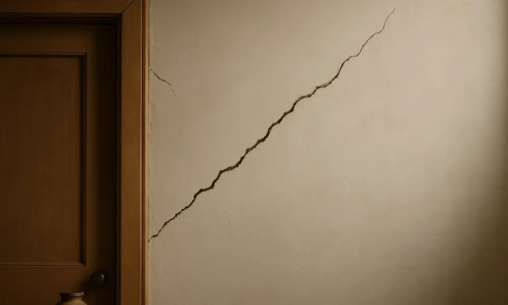 علت ایجاد ترک روی دیوار-وینتوشیمی