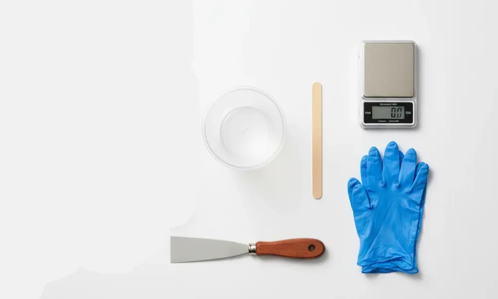 مخلوط کردن چسب اپوکسی-وینتوشیمی