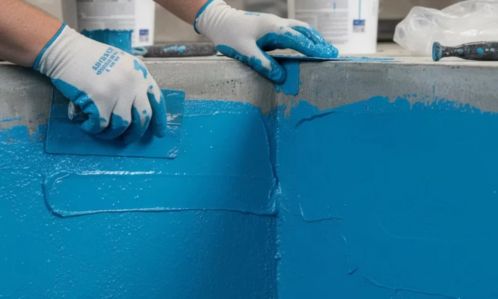 آب بندی استخر با انواع چسب-وینتوشیمی