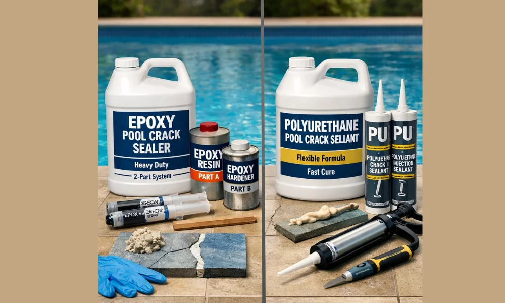 نحوه استفاده از چسب مخصوص ترک استخر-وینتوشیمی